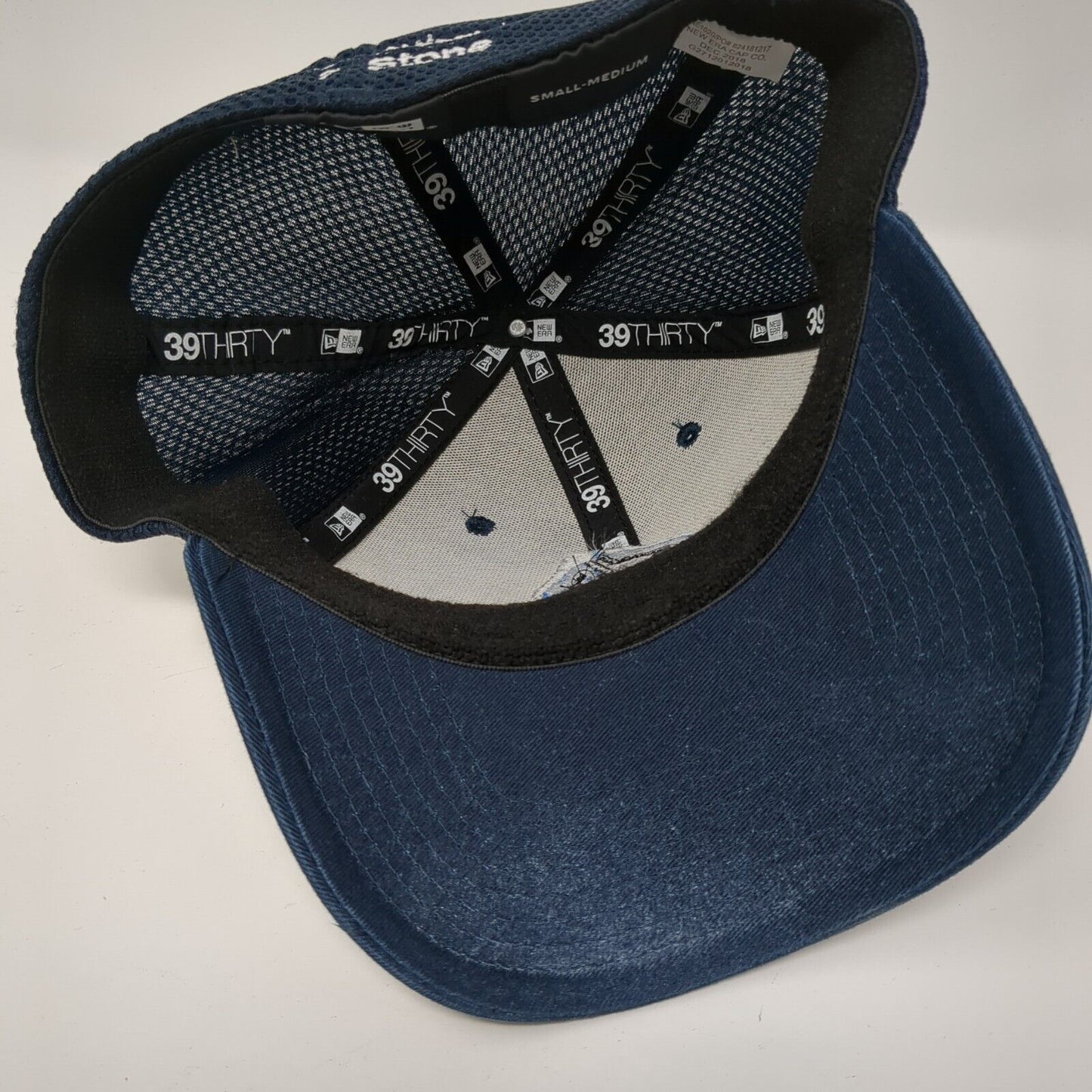 Francisco's Artisan in Tile& Stone Fitted Hat Blue S/M 6 Panel 39Thirty New Era