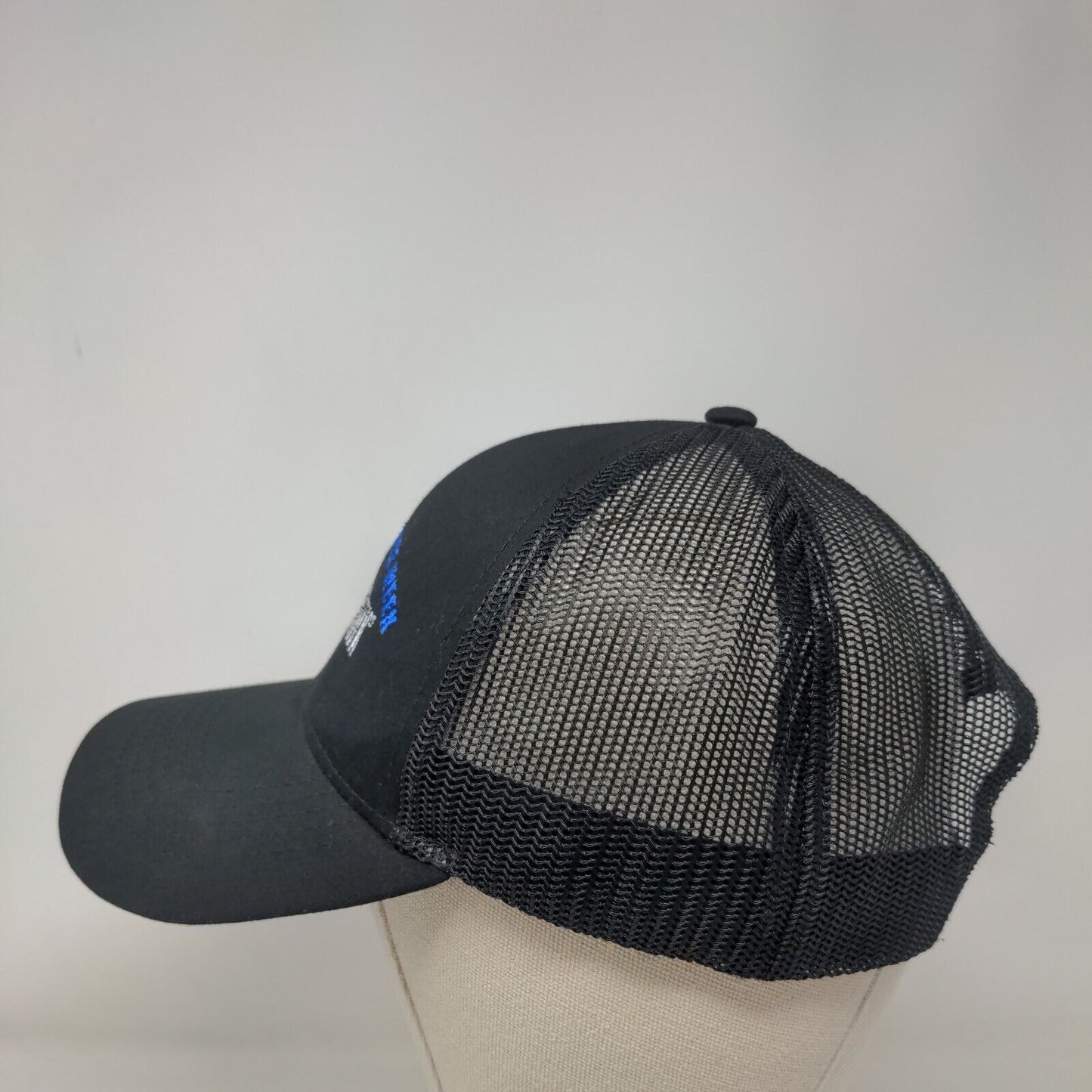 National Police Week Blackhawk Snapback Trucker Hat Black One Size Mesh Back