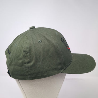 Buck's Bags Baseball Cap Green OSFM Boise Valley Fly Fishers Catch Release Hat