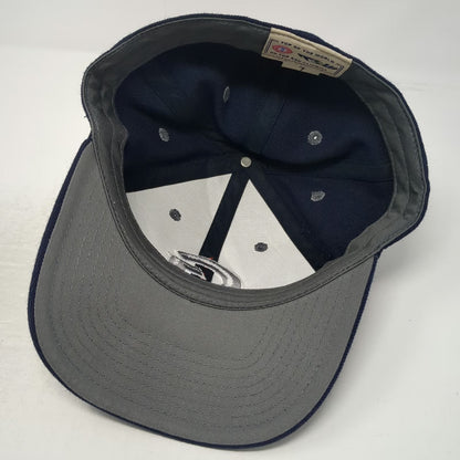 Georgetown Hoyas NCAA Top of the World Blue 7 Fitted Hat Gray G Logo Bulldog Cap