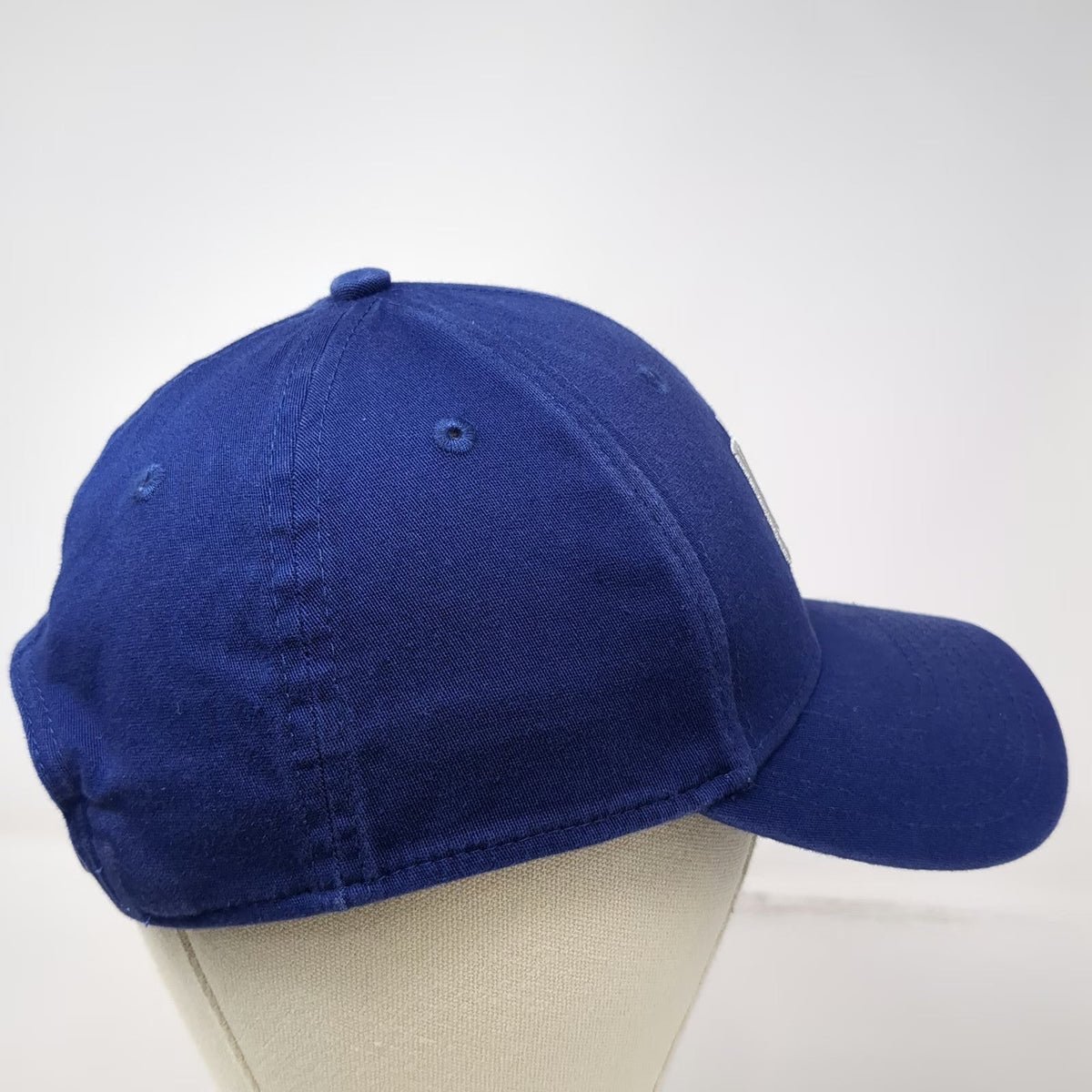 New Era MLB Los Angeles Dodgers Hat Snapback Blue One Size 9FORTY Curved Brim LA