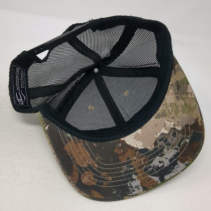 Outdoor Cap Trucker Hat Brown One Size Gander RV Outdoors Camo Mesh Back hat