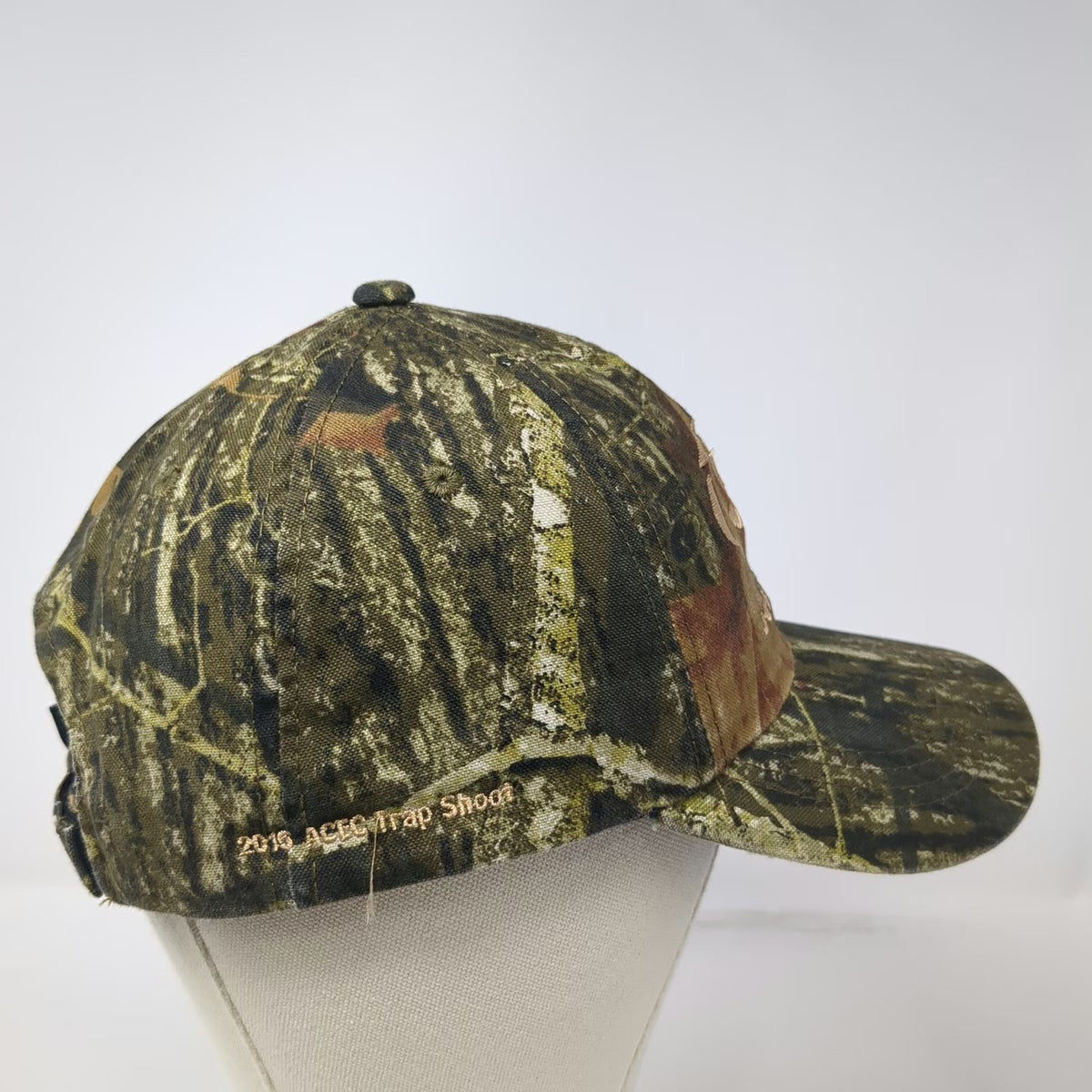 Port Authority Baseball Cap Green Camo One Size JUB Engineers Trap Shoot Hat
