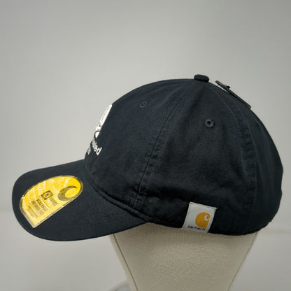 Carhartt Baseball Cap Black One Size Amalgamated Sugar Strapback Cotton Work Hat