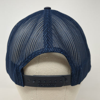 Dillabaugh's Commercial Flooring Snapback Trucker Hat Blue OS Mesh Richardson