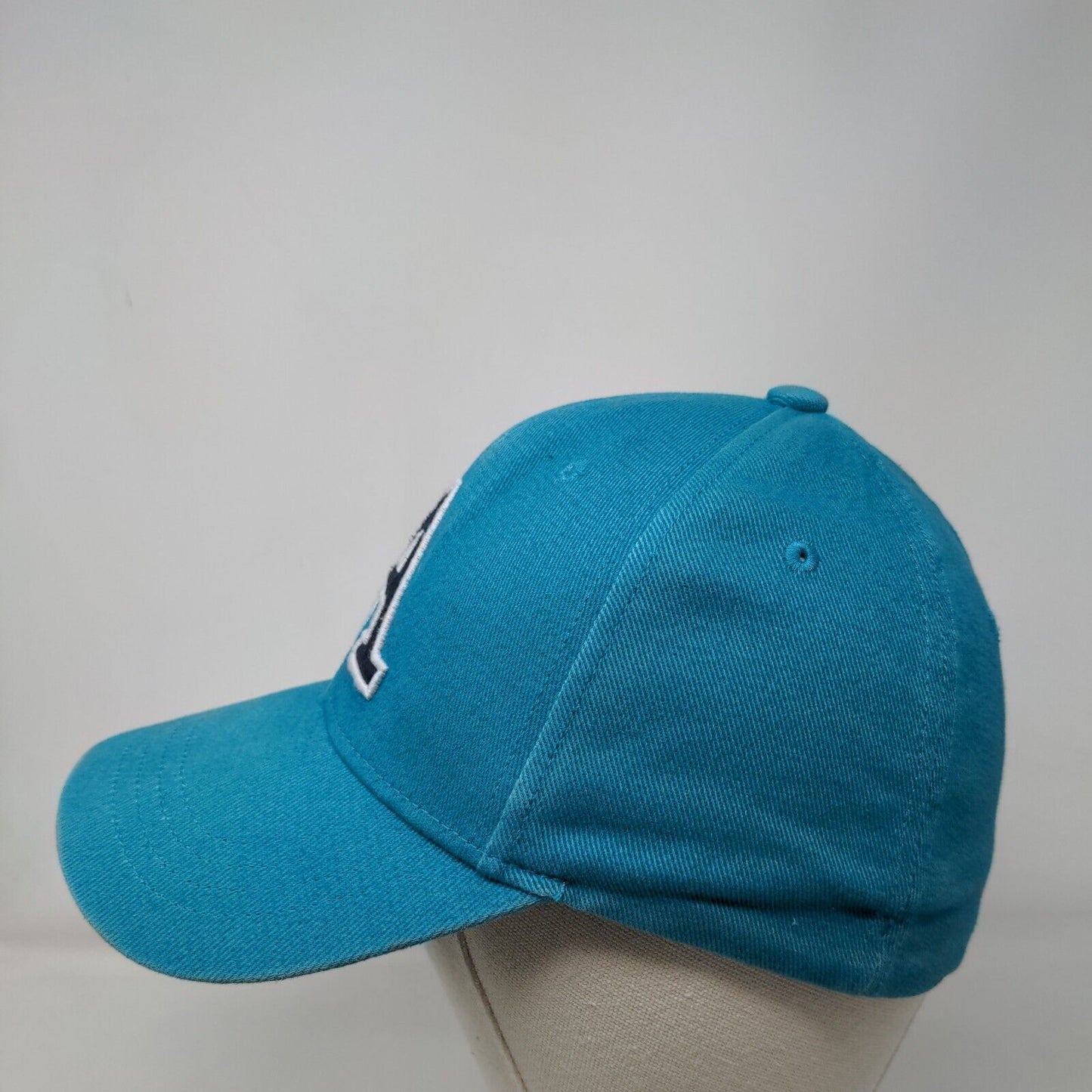 Letter A Fitted Hat Blue L-XL Embroidered NU Fit Aeropostale 6 Panel