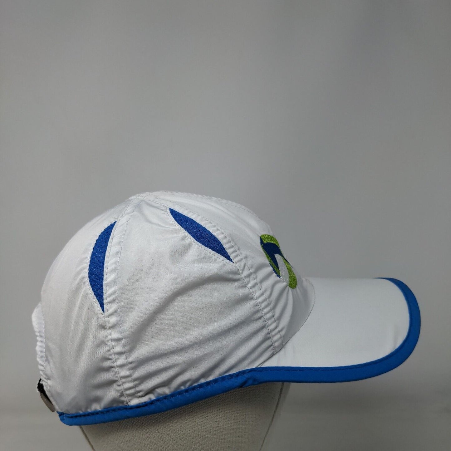 Mater 2014 Strapback Hat White OSFA Adjustable Embroidered Breathable Hit Wear