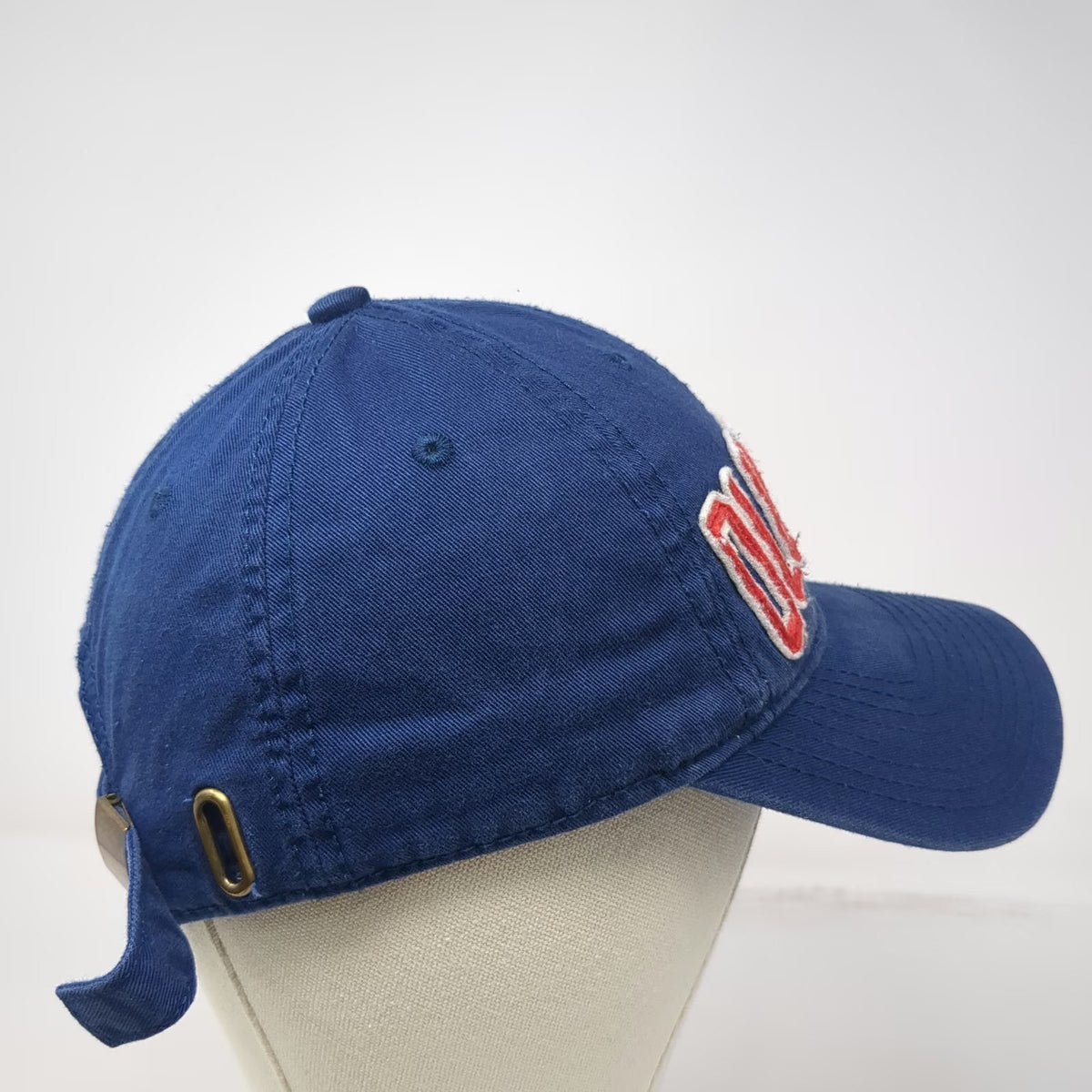 Old Navy Baseball Cap Blue One Size EST 94 Embroidered Cotton Slideback Hat