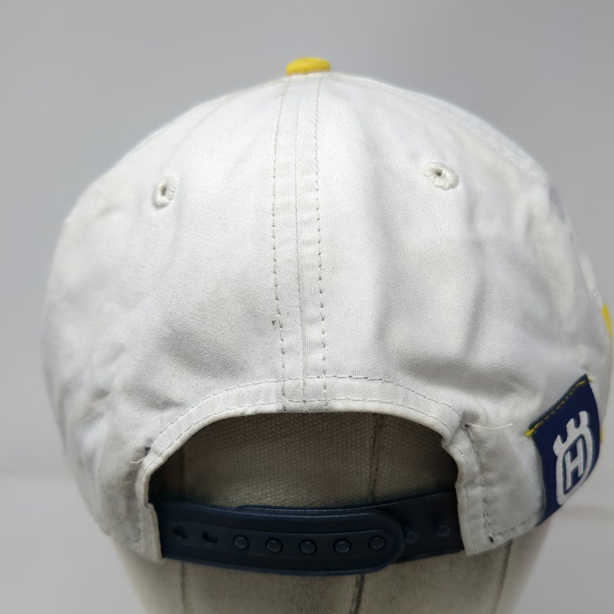 New Era Snapback Blue White Yellow Hat One Size Husqvarna Motorcycles 9FORTY