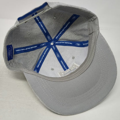 Ford Snapback Gray Hat OSFM Built Tough Logo Treasure Valley Stores High Crown