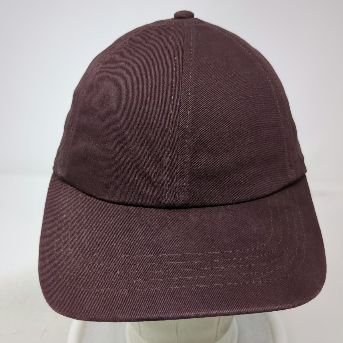 Gap Baseball Cap Brown OSFM Adjustable Slideback Cotton Curved Brim Solid Hat
