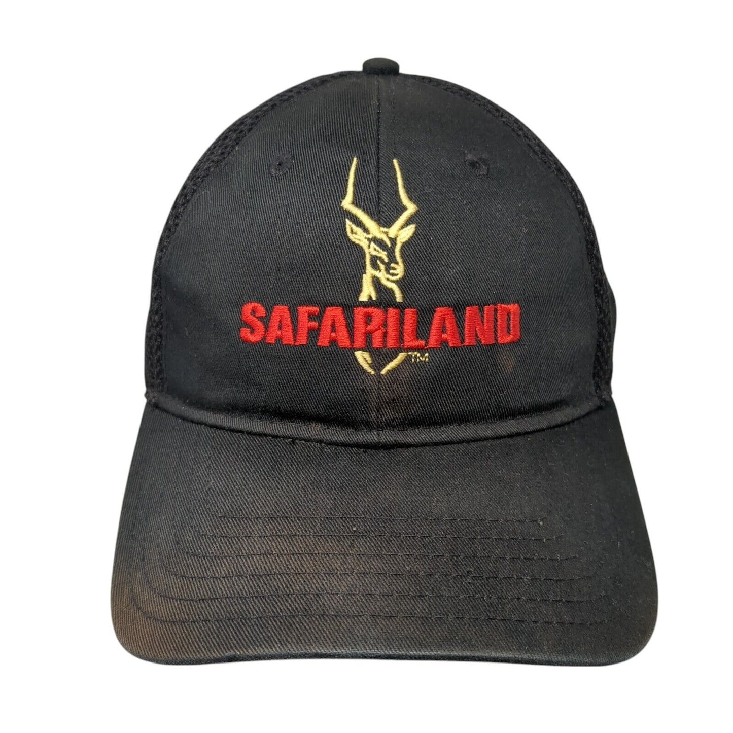 Safariland Strapback Mesh Back Hat Black One Size Embroidered Otto