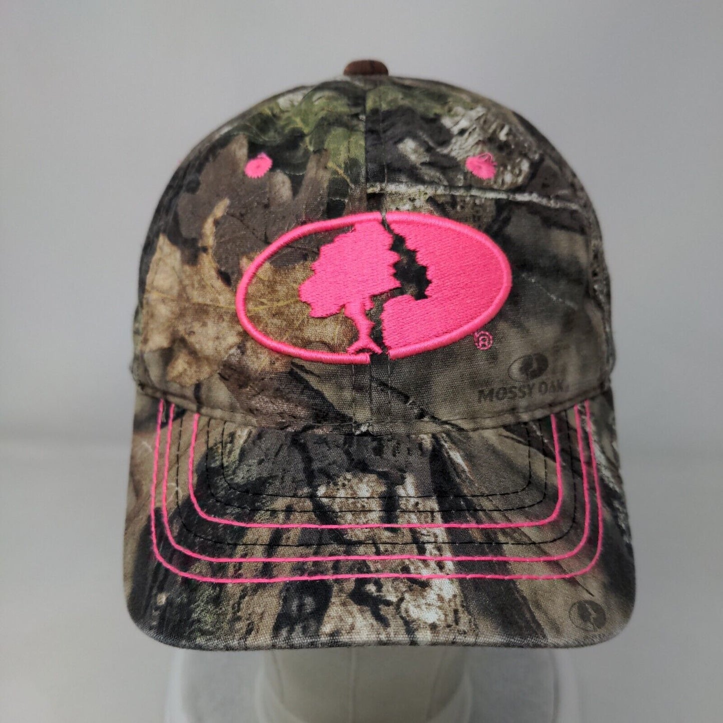 Mossy Oak Ladies Slideback Hat Camouflage One Size Adjustable Outdoor Cap