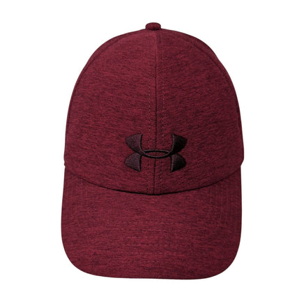 Under Armour Women's Slideback Hat Red One Size Adjustable Embroidered 6 Panel