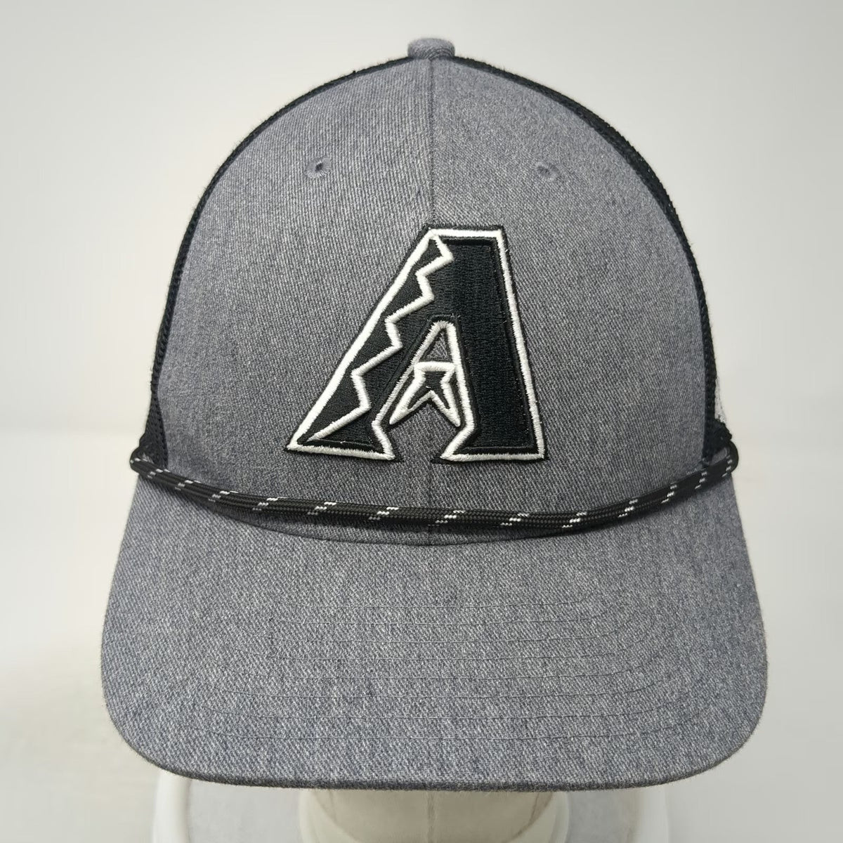 '47 Trucker Hat Gray One Size MLB Arizona Diamondbacks Mesh Snapback Rope