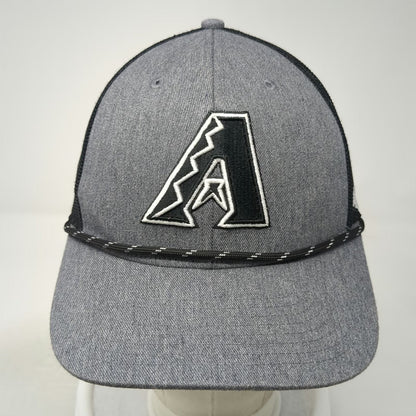 '47 Trucker Hat Gray One Size MLB Arizona Diamondbacks Mesh Snapback Rope