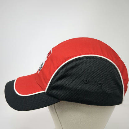 Pleasures Baseball Cap Red Black One Size Performance Team Racing Hat