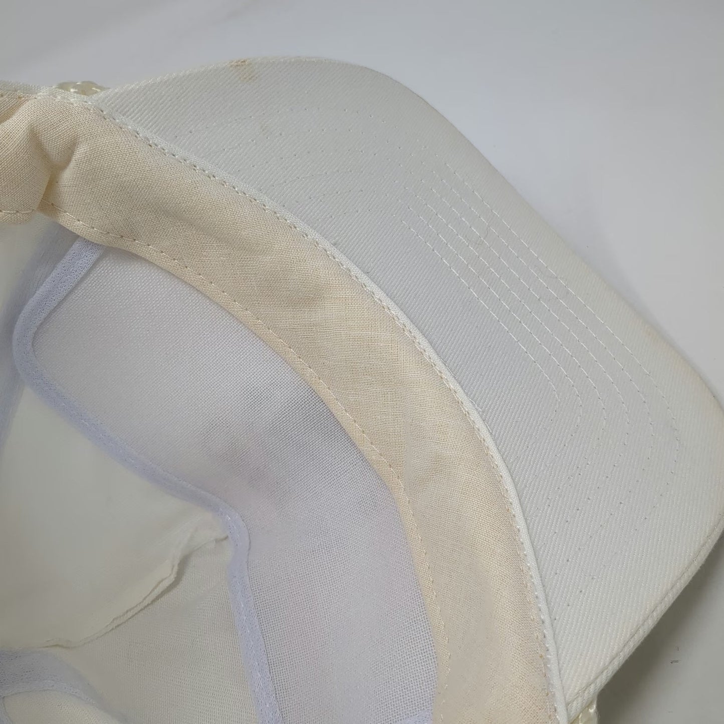 KC 5 Panel White Snapback Official 1998 Shrine Bowl Football Hat Rope Vintage