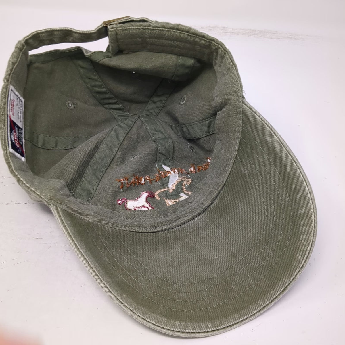 OTTO Baseball Cap Green OSFM Dead Horse Point Moab Utah Horse Embroidered Hat