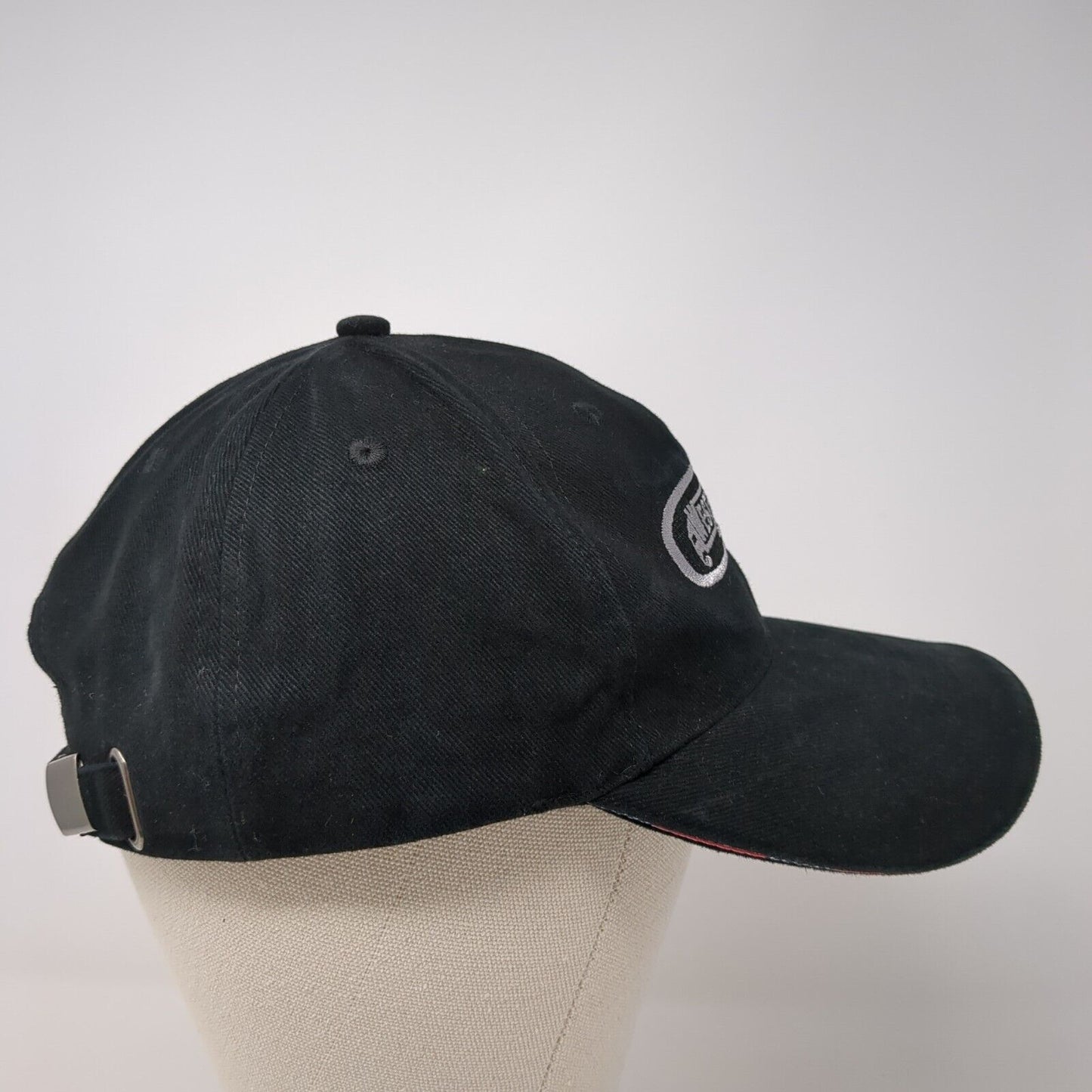 Western Trailers Slideback Hat Black One Size Adjustable Embroidered