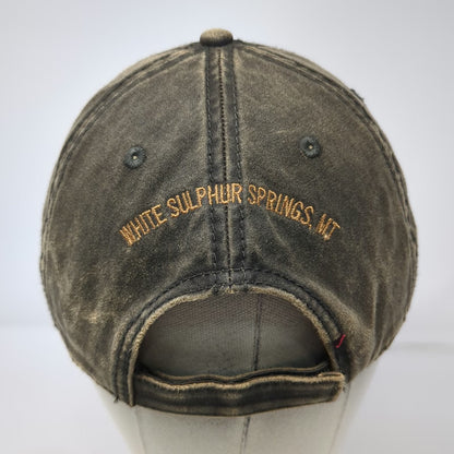 OTTO Baseball Cap Brown One Size 2 Basset Brewery Dogs Montana Strapback Hat