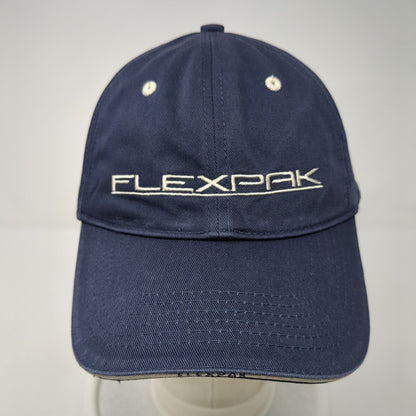 Flexpak Slideback Hat Blue One Size Adjustable Embroidered 6 Panel