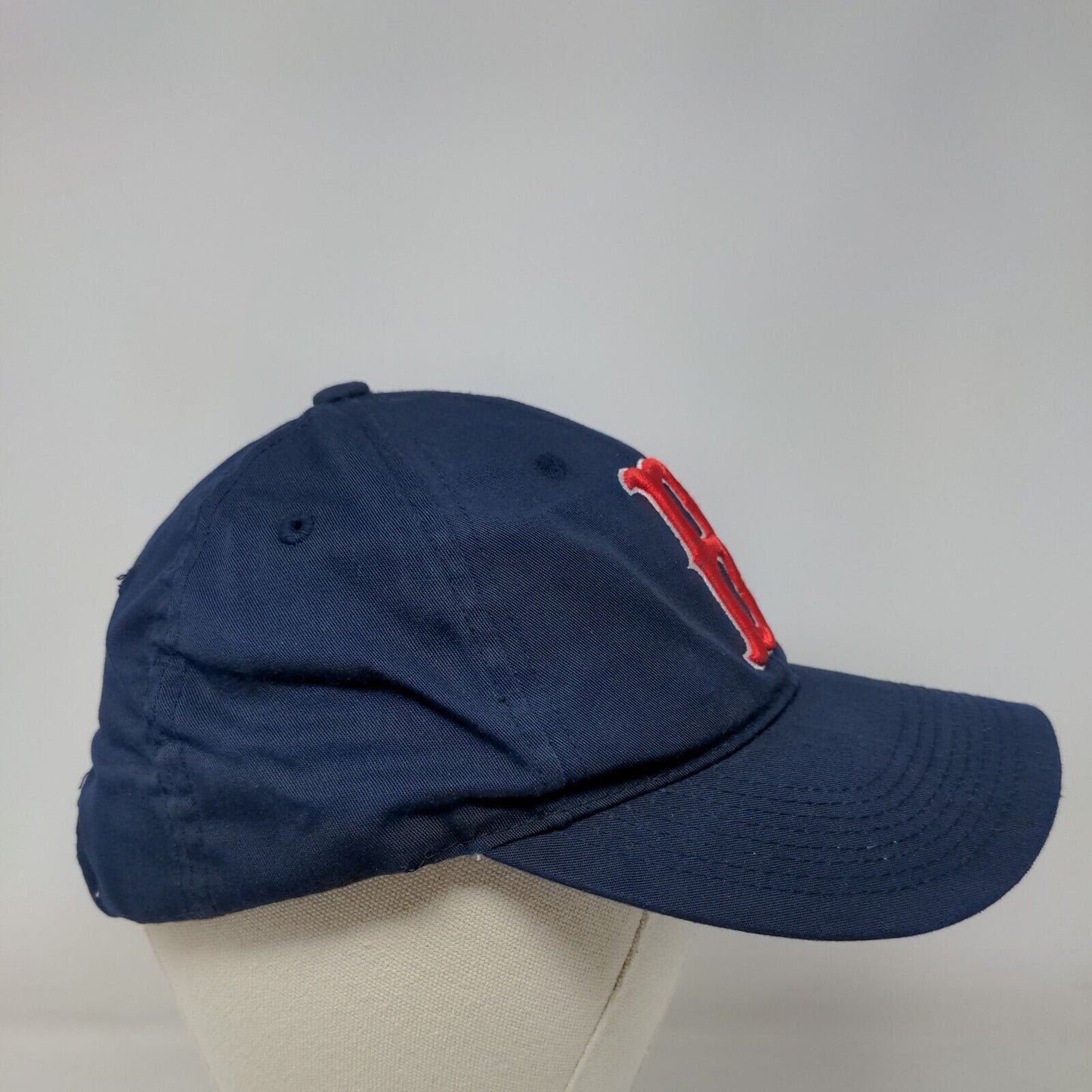 Outdoor Cap Men's Strapback Hat Blue S/M Embroidered Boston Red Sox Logo