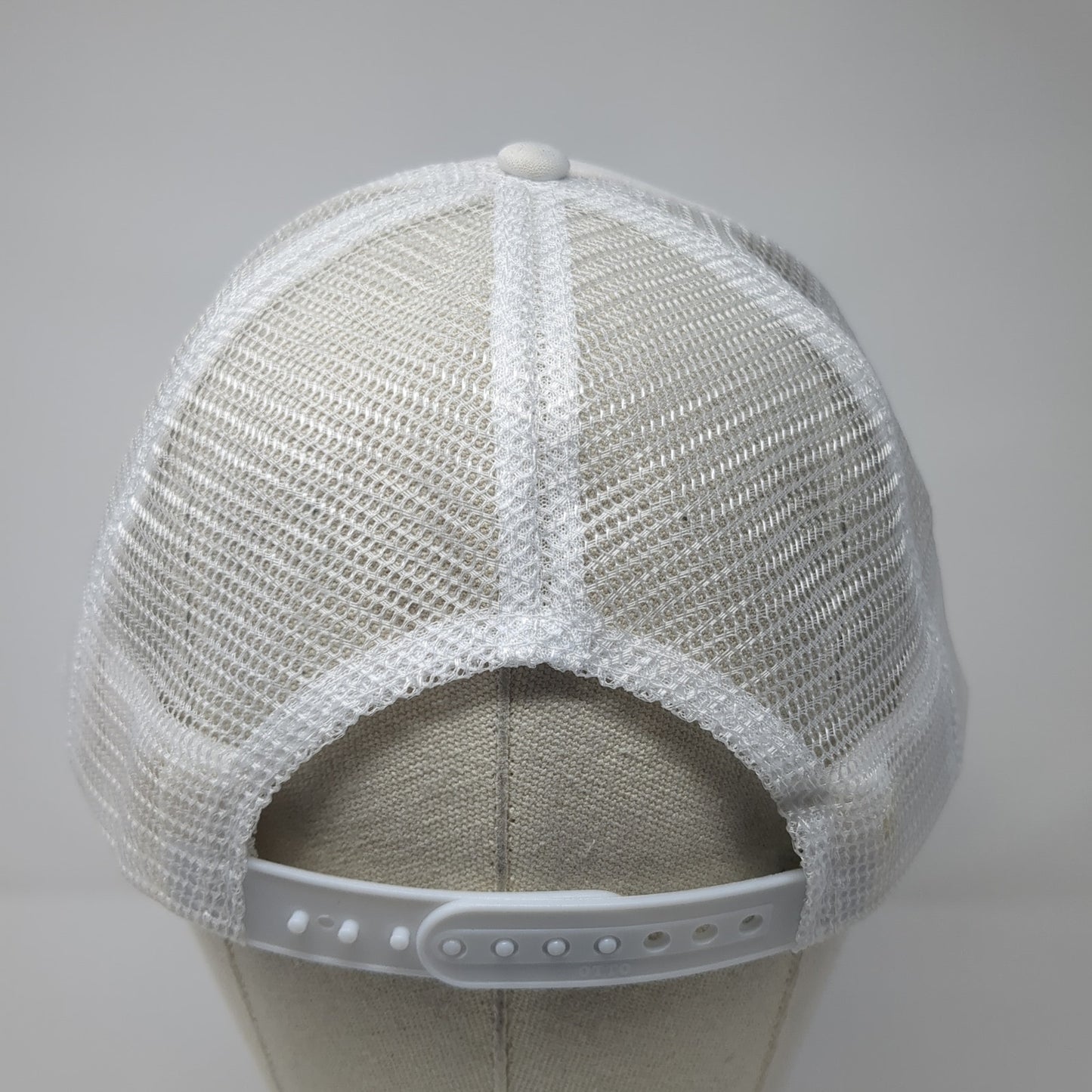 Hick Chick Snapback Rope Trucker Hat White One Size Mesh Back Otto