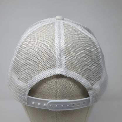 Hick Chick Snapback Rope Trucker Hat White One Size Mesh Back Otto