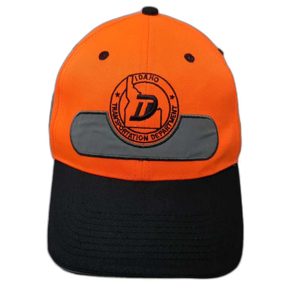 Mountaintop Marketing Baseball Cap Orange One Size Idaho Transportation Hat