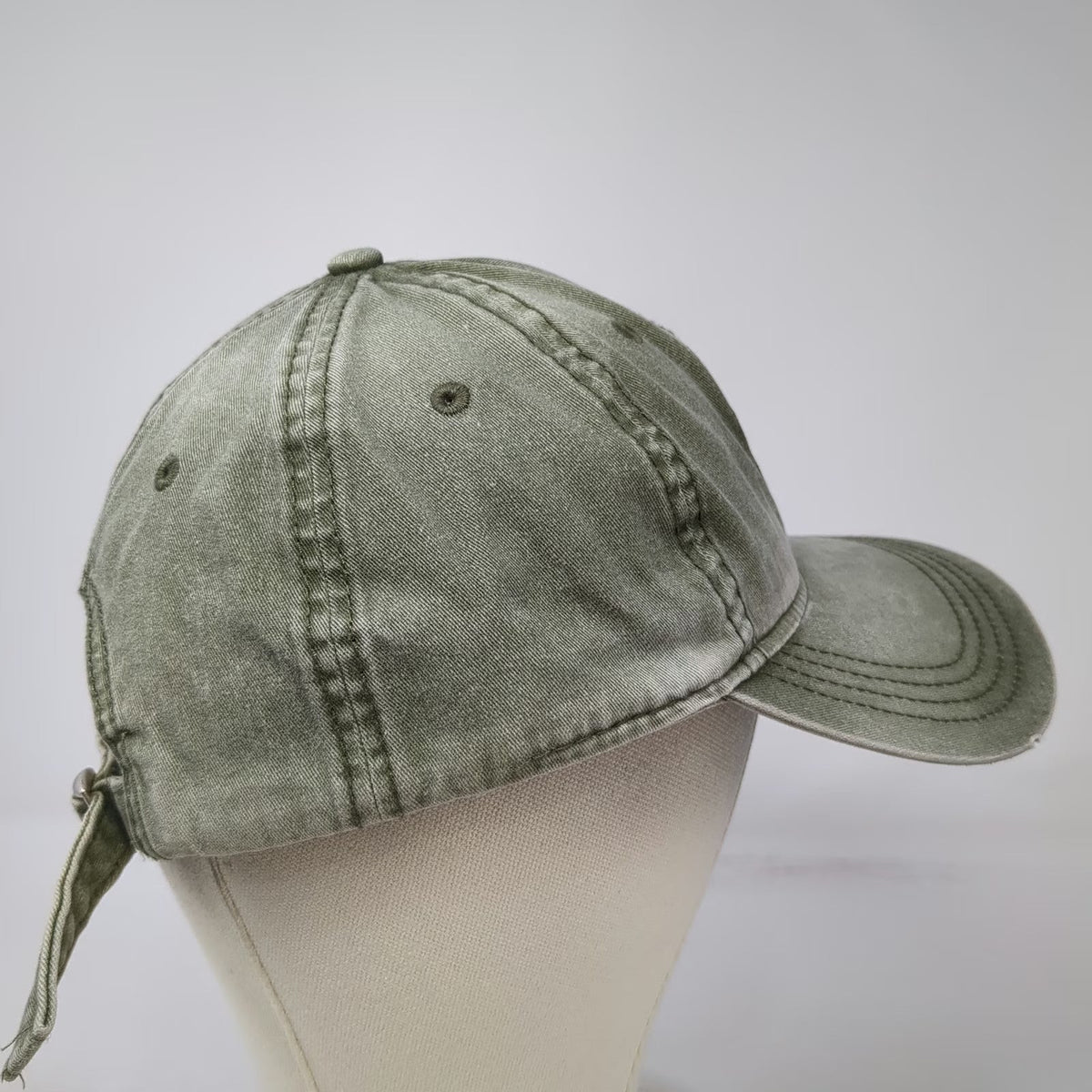 Outdoor Cap Baseball Cap Green One Size Slideback Ernst Concrete Embroidered Hat