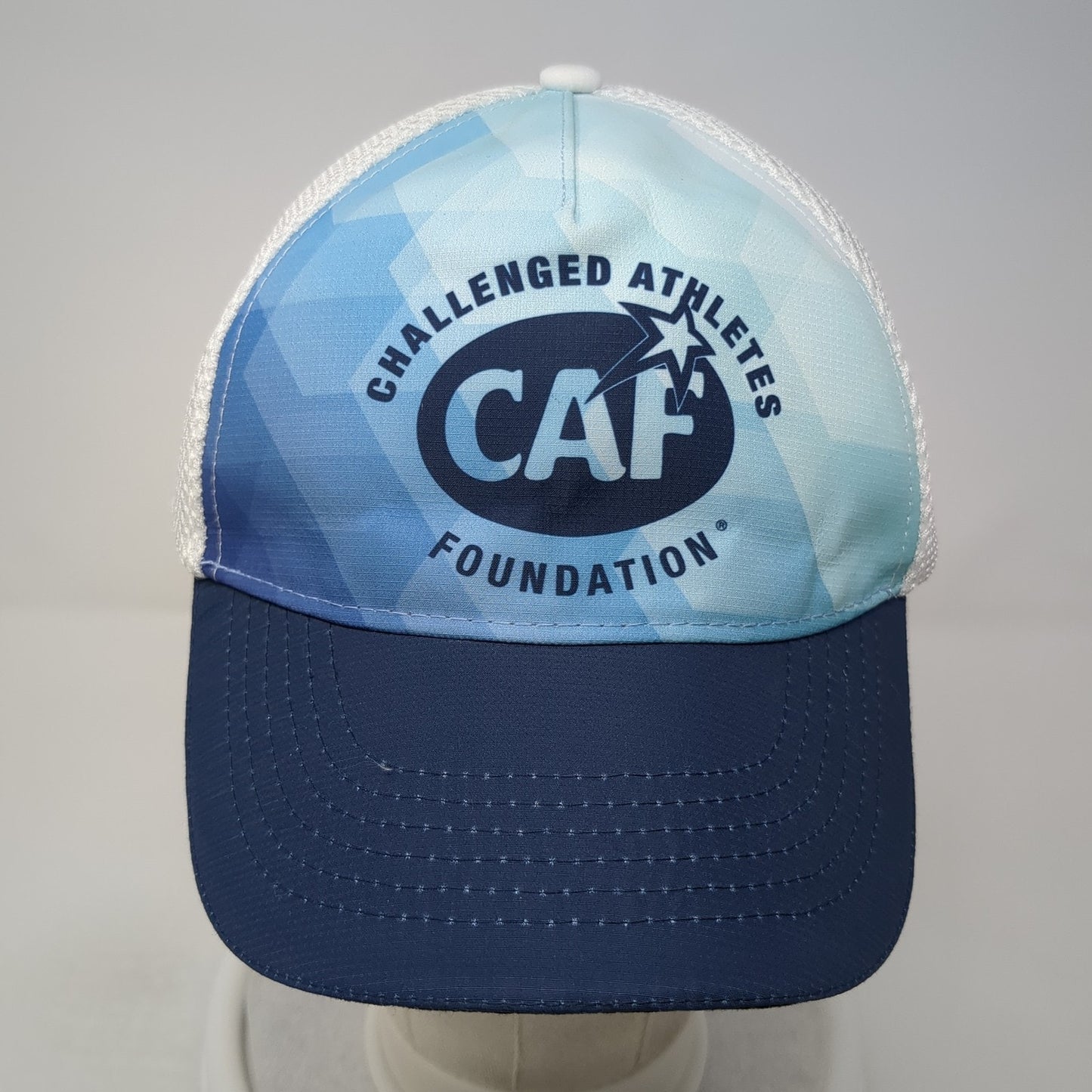 CAF Challenged Athletes Foundation Snapback Trucker Hat Blue One Size