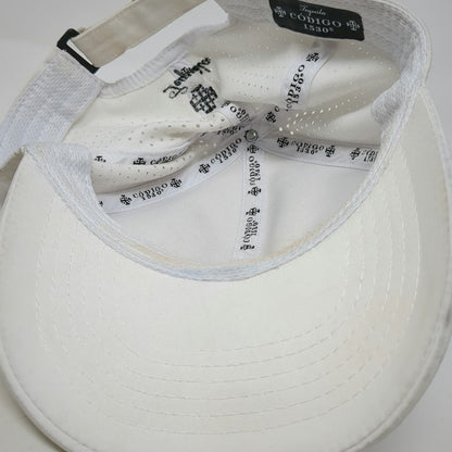 Codigo 1530 Tequila White Baseball Cap One Size Perforated Strapback Hat