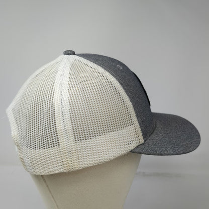 NAMEBRAND Trucker Hat Gray White One Size Mesh Snapback World Class Creatives