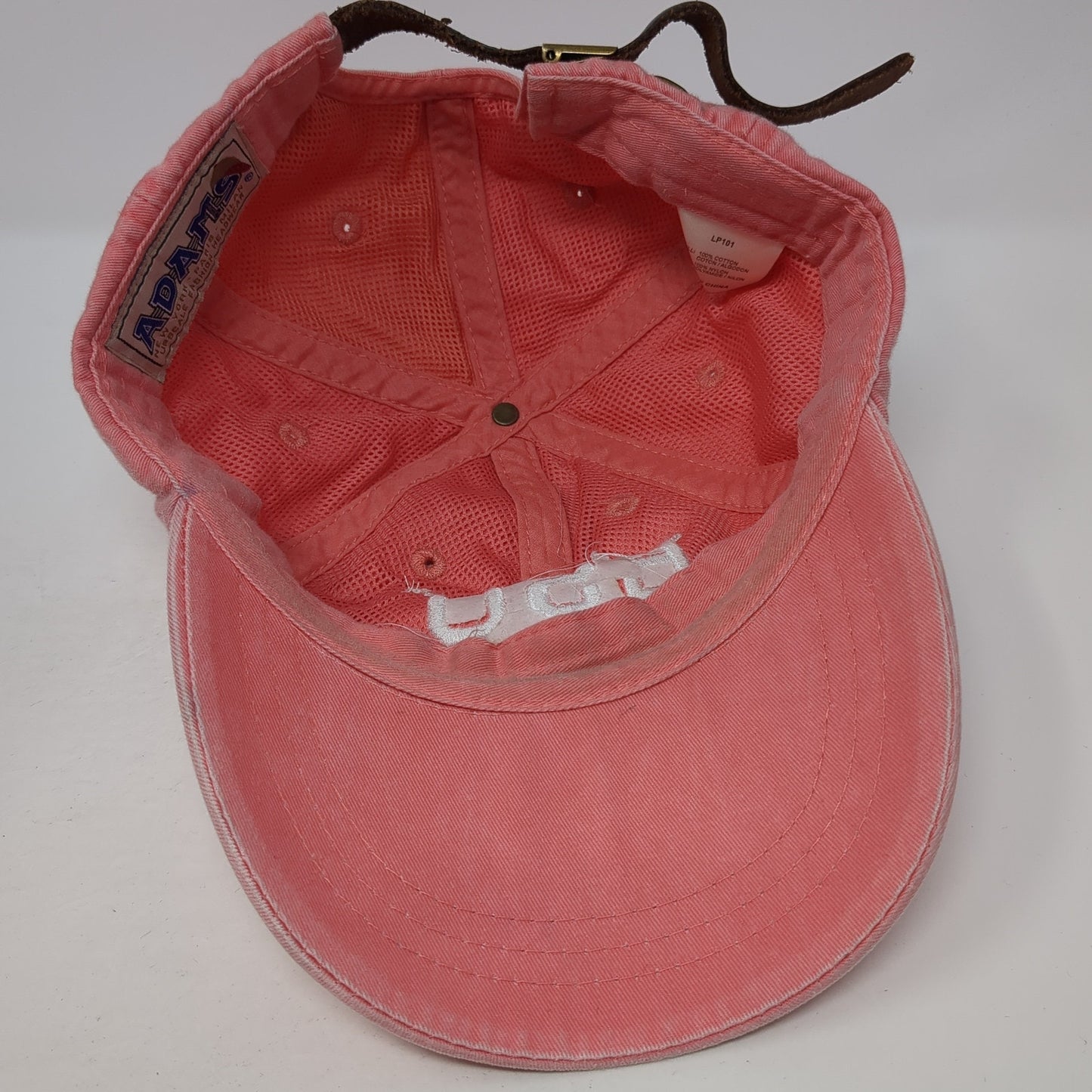 ESU Sorority Life Slideback Baseball Cap Pink One Size Adjustable 6 Panel Adams