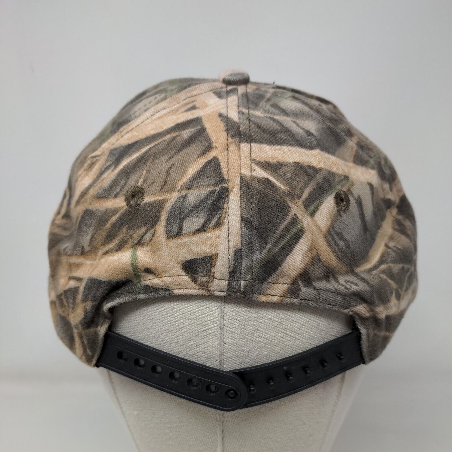 Jim's Lumber Snapback Hat Camo One Size Adjustable 6 Panel Daystone
