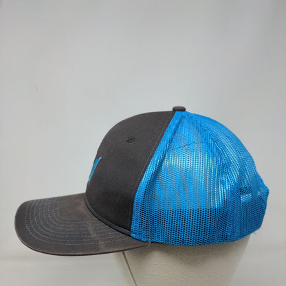 Letter M Snapback Mesh Back Trucker Hat Multi One Size Port Authority