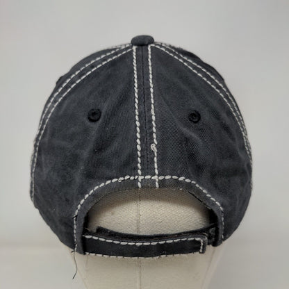 Mama Bear Strapback Hat Gray One Size Embroidered KB ETHOS Vintage