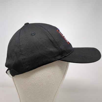 Let's Go Brandon Slideback Hat Black One Size Adjustable Embroidered Patriotic
