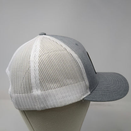 Richardson Trucker Hat Gray One Size Even Flow Rain Gutters Patch Snapback