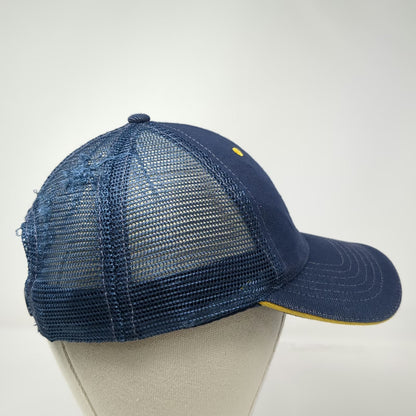 Apparel Collection Blue Trucker Hat One Size Mesh Snapback McDonalds Logo