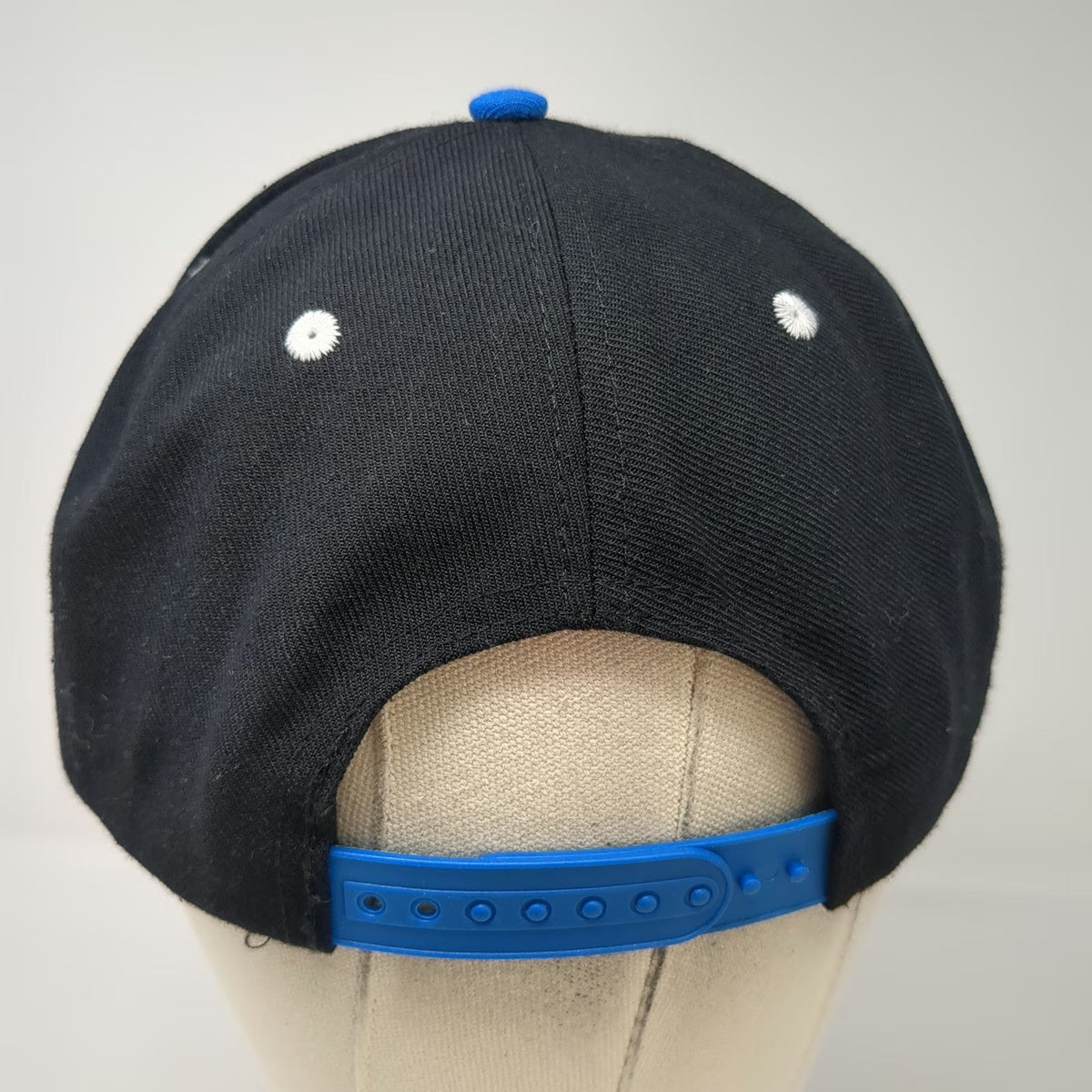 Snapback Black Blue One Size The Beanpot Hockey Tournament Flat Brim Hat Sports
