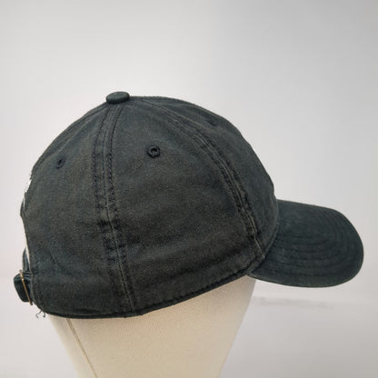 Adidas Trefoil Logo Baseball Cap Black White One Size Slideback Cotton Hat