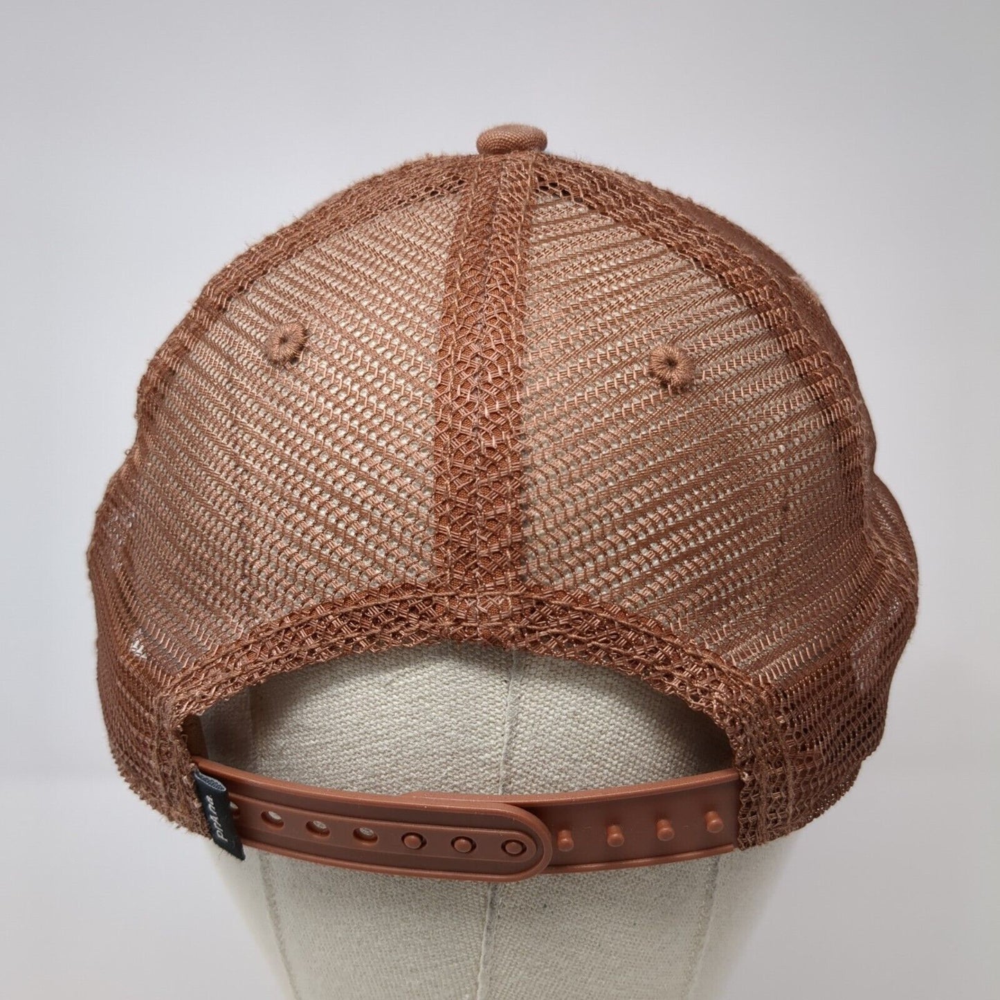 prAna Roots Studio Trucker Hat Multicolor One Size Mesh Back Geometric