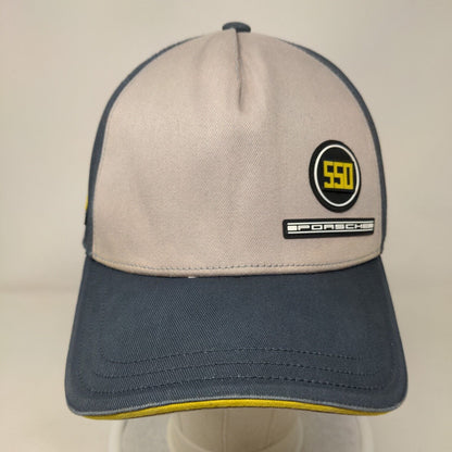 Porsche 550 Snapback Hat Multicolor OSFA Adjustable Patch Logo Adidas