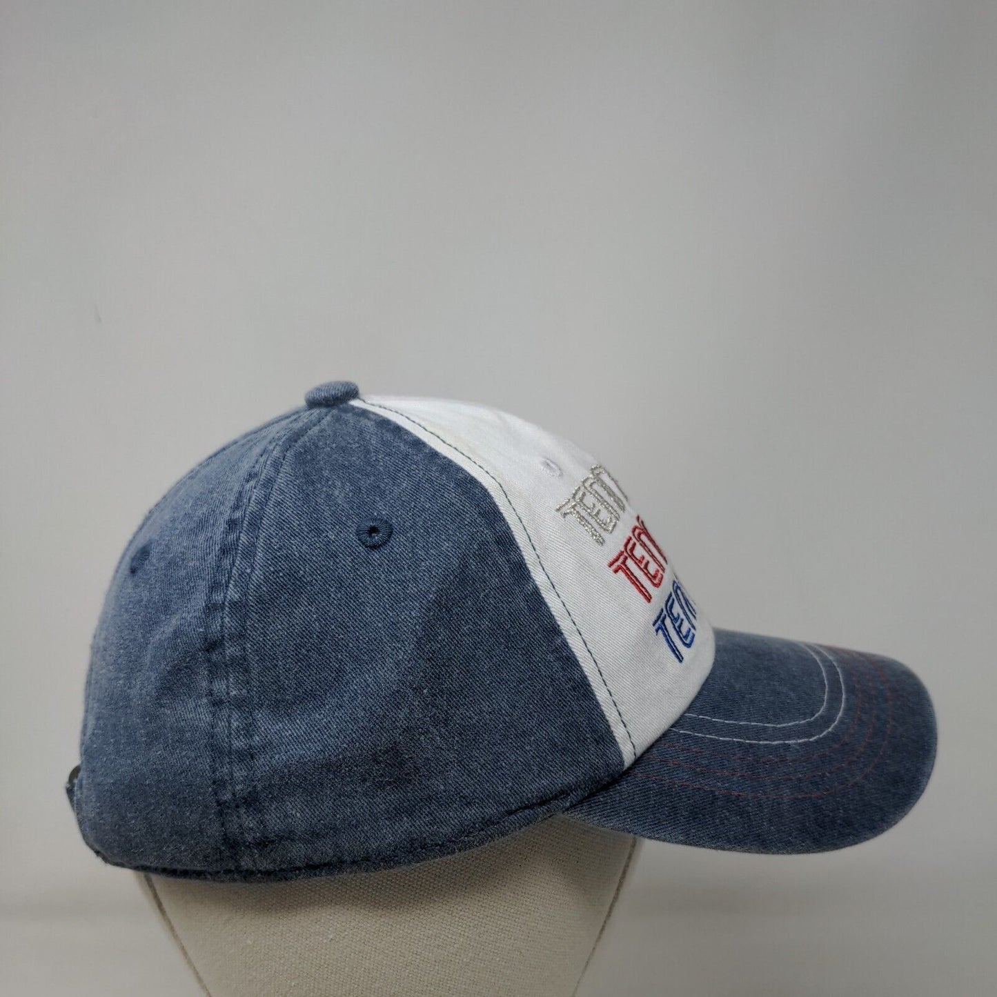 Tennessee Slideback Hat Blue OSFM Embroidered Colorblock Home Free