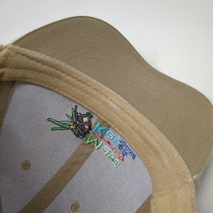 Maya Key Roatan Honduras Baseball Cap Beige One Size Strapback Hat Parrot