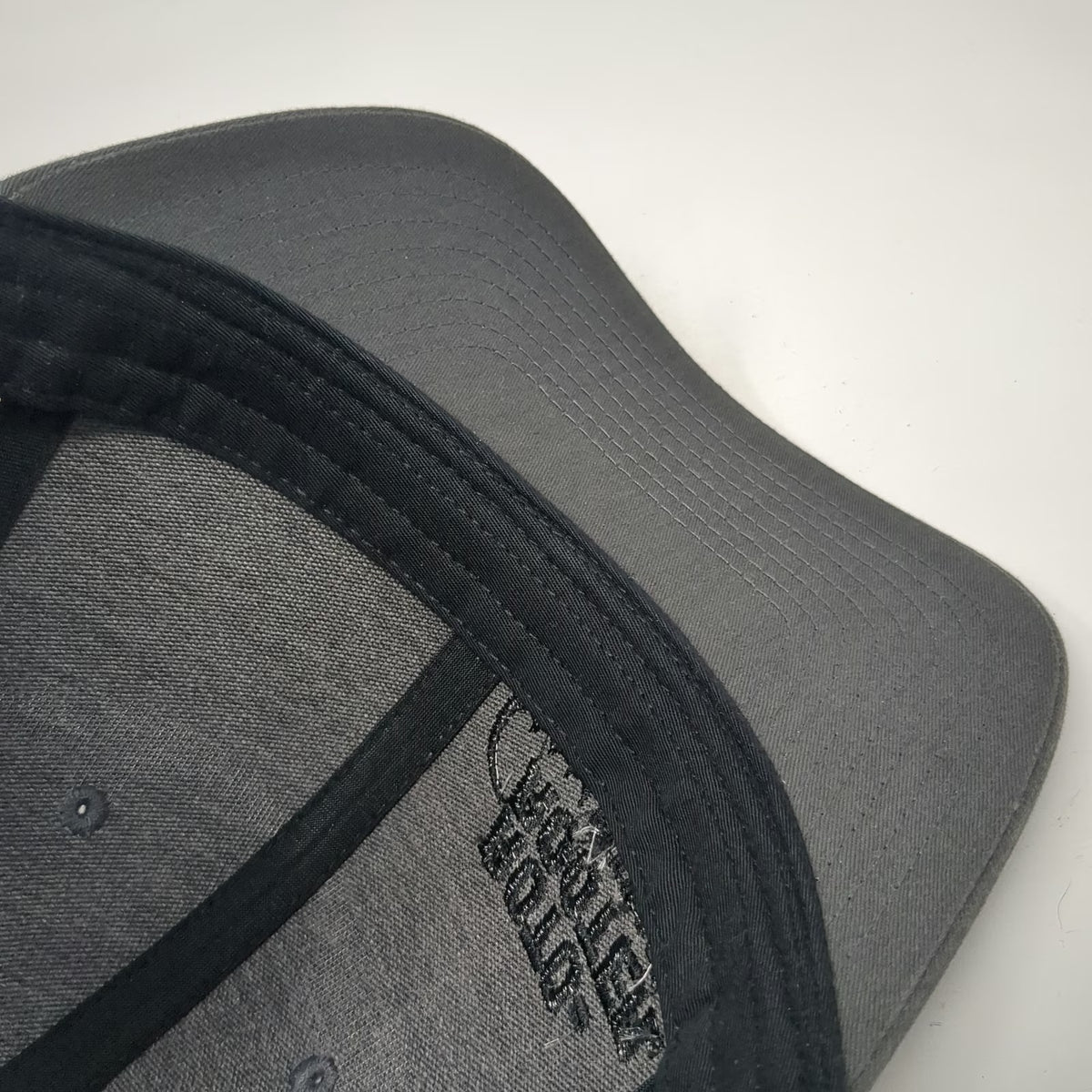 Richardson Trucker Hat Gray Black One Size Roto-Rooter Plumbers Snapback Mesh
