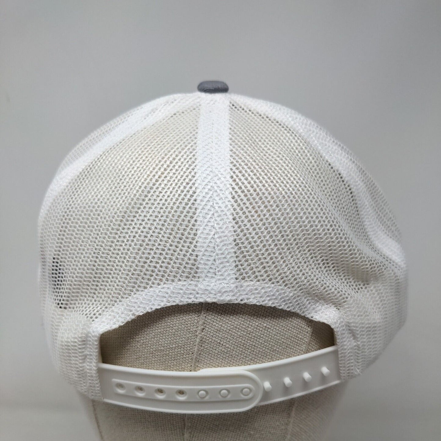 Friedrich 1883 Snapback Mesh Back Trucker Hat Gray One Size Colorblock
