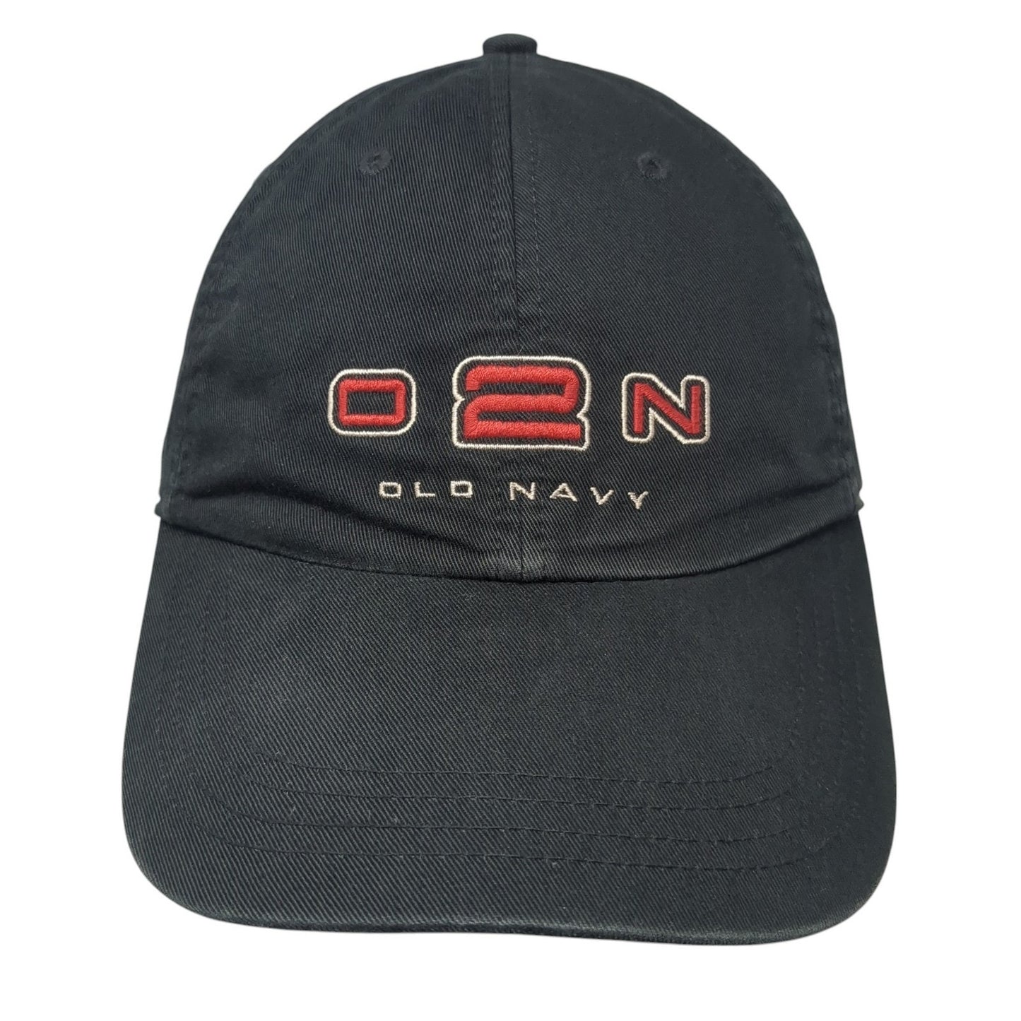 O2N Old Navy Millennium 2000 Baseball Cap Black Large Adjustable Embroidered